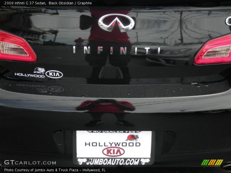 Black Obsidian / Graphite 2009 Infiniti G 37 Sedan