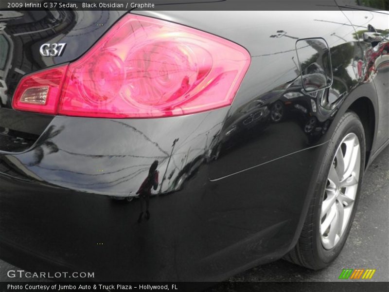 Black Obsidian / Graphite 2009 Infiniti G 37 Sedan