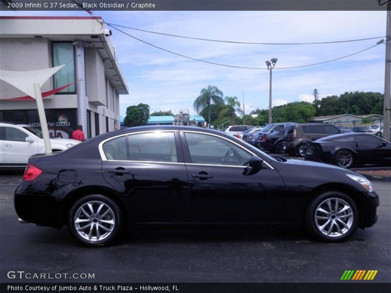 Black Obsidian / Graphite 2009 Infiniti G 37 Sedan