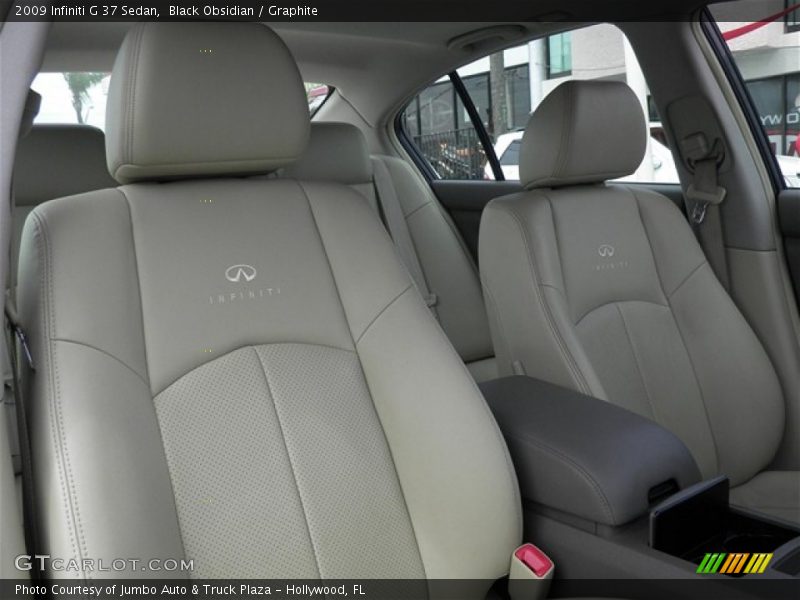 Black Obsidian / Graphite 2009 Infiniti G 37 Sedan