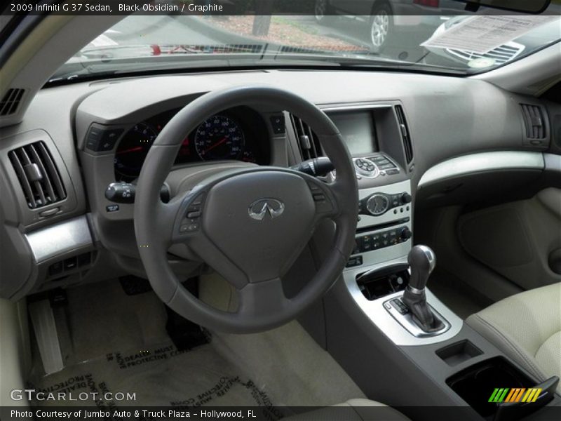 Black Obsidian / Graphite 2009 Infiniti G 37 Sedan