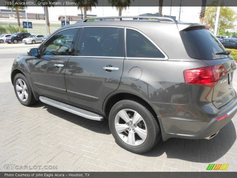 Grigio Metallic / Ebony 2010 Acura MDX