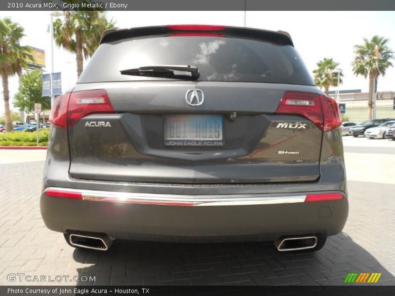 Grigio Metallic / Ebony 2010 Acura MDX