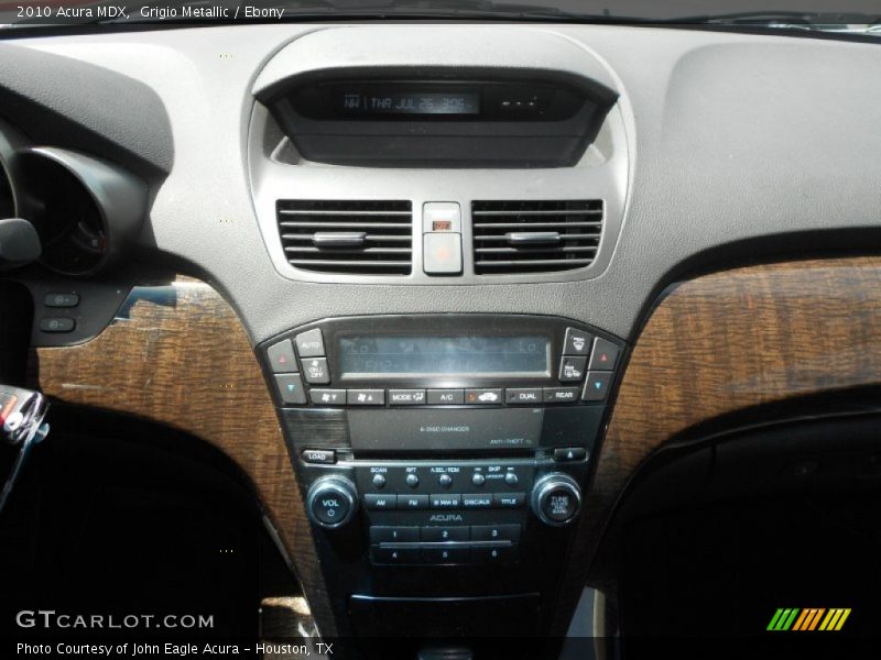 Grigio Metallic / Ebony 2010 Acura MDX