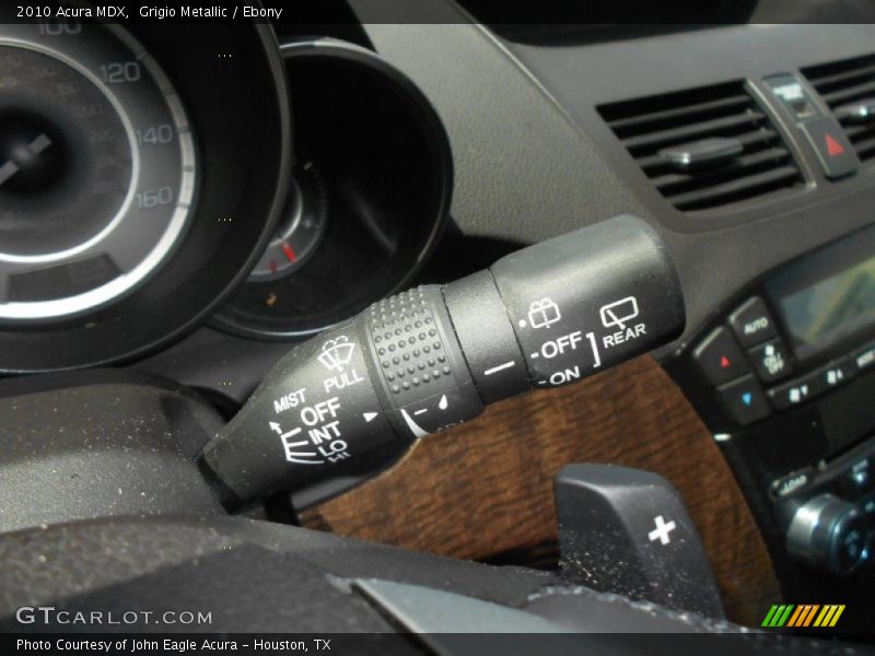 Grigio Metallic / Ebony 2010 Acura MDX