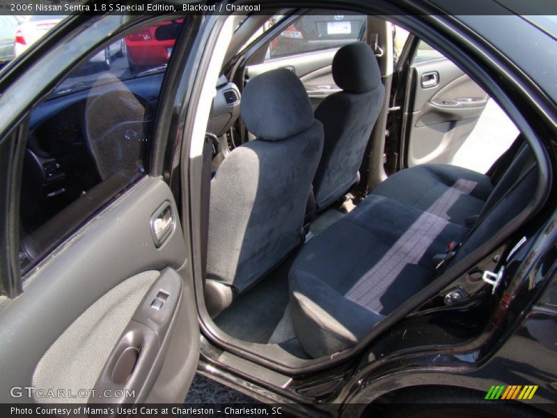 Blackout / Charcoal 2006 Nissan Sentra 1.8 S Special Edition