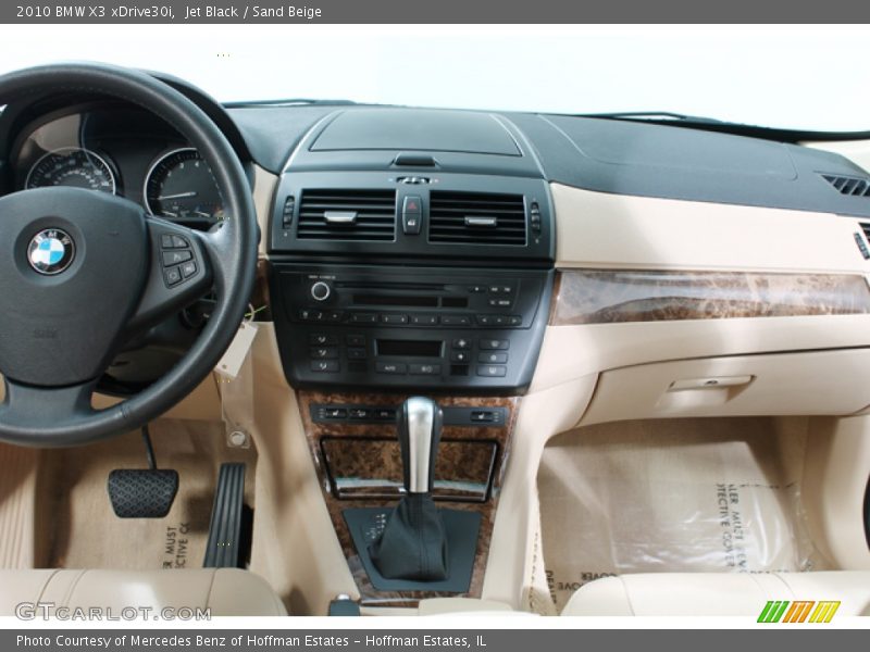 Jet Black / Sand Beige 2010 BMW X3 xDrive30i