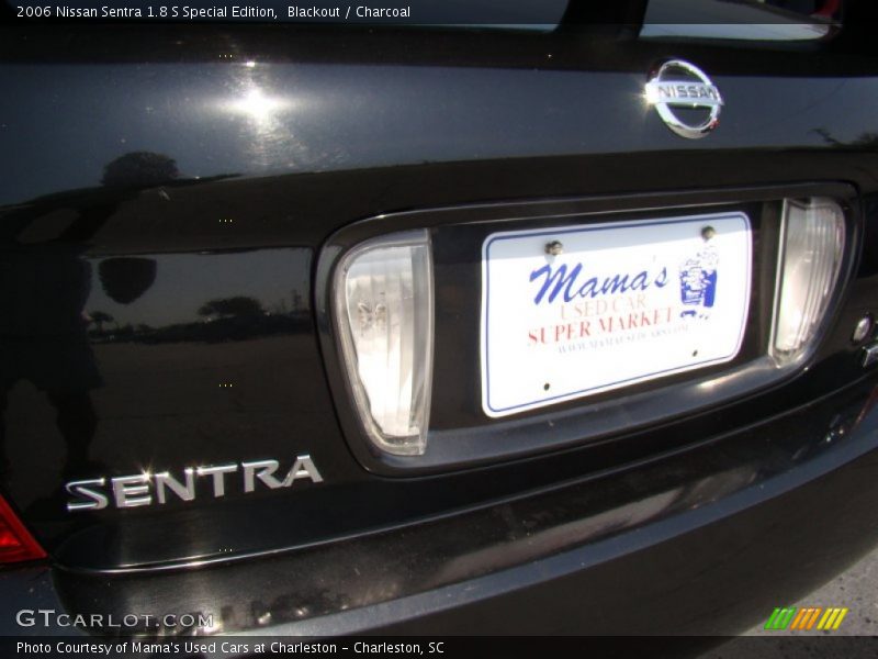 Blackout / Charcoal 2006 Nissan Sentra 1.8 S Special Edition