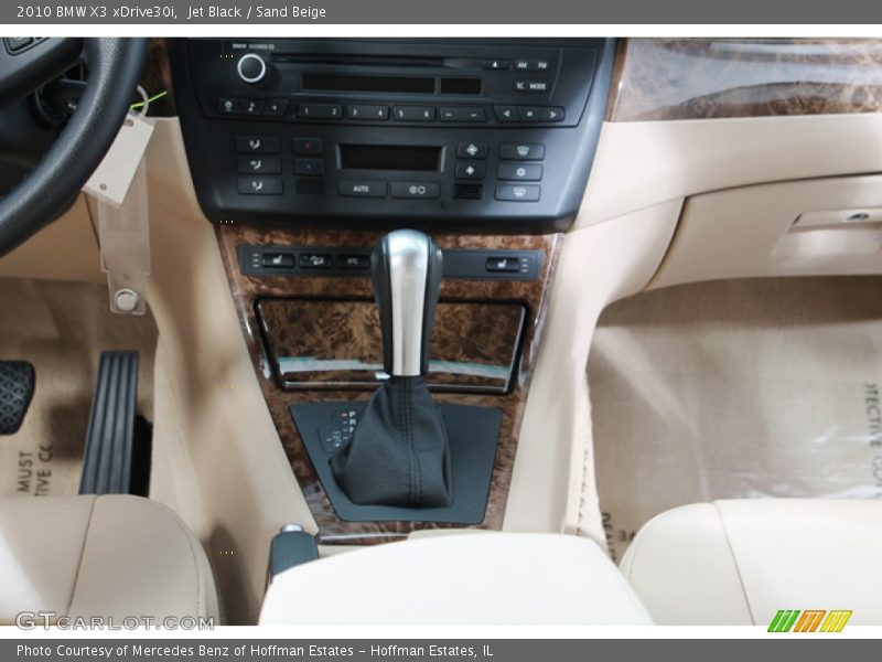 Jet Black / Sand Beige 2010 BMW X3 xDrive30i