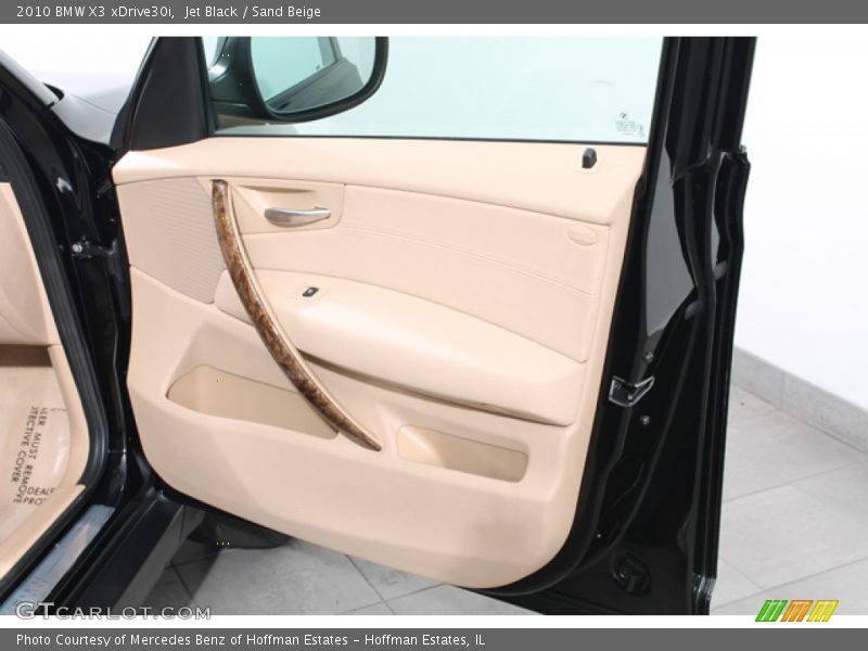 Jet Black / Sand Beige 2010 BMW X3 xDrive30i
