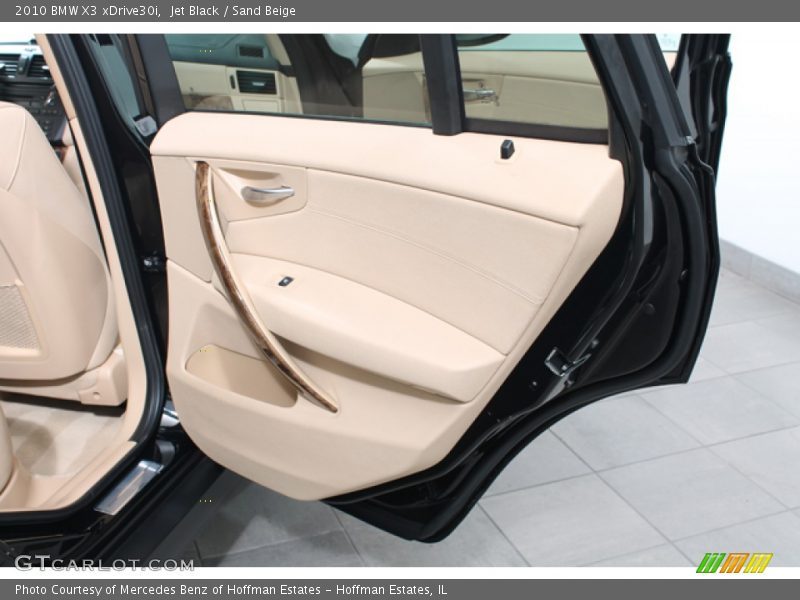 Jet Black / Sand Beige 2010 BMW X3 xDrive30i