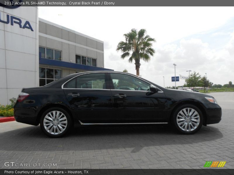 Crystal Black Pearl / Ebony 2012 Acura RL SH-AWD Technology