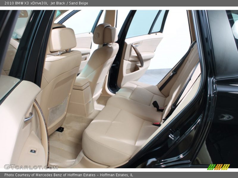 Jet Black / Sand Beige 2010 BMW X3 xDrive30i