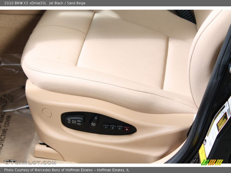 Jet Black / Sand Beige 2010 BMW X3 xDrive30i