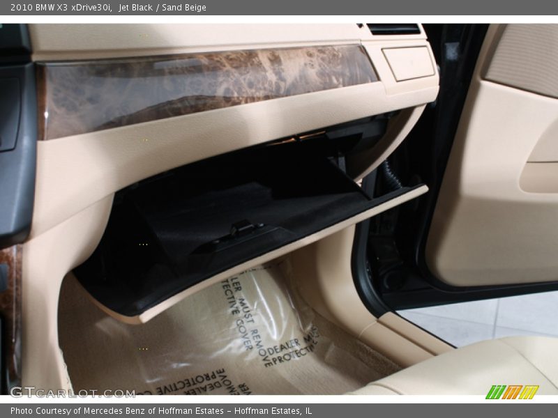Jet Black / Sand Beige 2010 BMW X3 xDrive30i