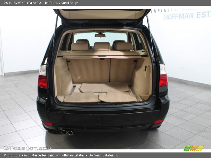 Jet Black / Sand Beige 2010 BMW X3 xDrive30i