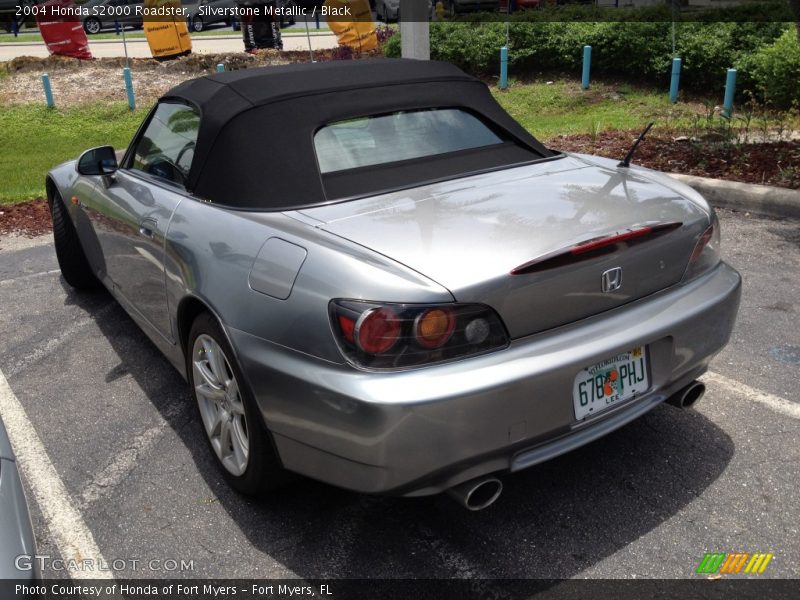 Silverstone Metallic / Black 2004 Honda S2000 Roadster