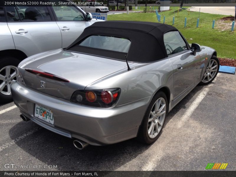 Silverstone Metallic / Black 2004 Honda S2000 Roadster