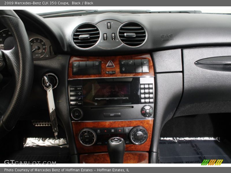 Black / Black 2009 Mercedes-Benz CLK 350 Coupe