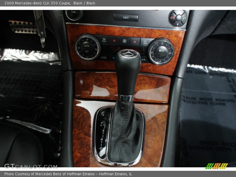 Black / Black 2009 Mercedes-Benz CLK 350 Coupe