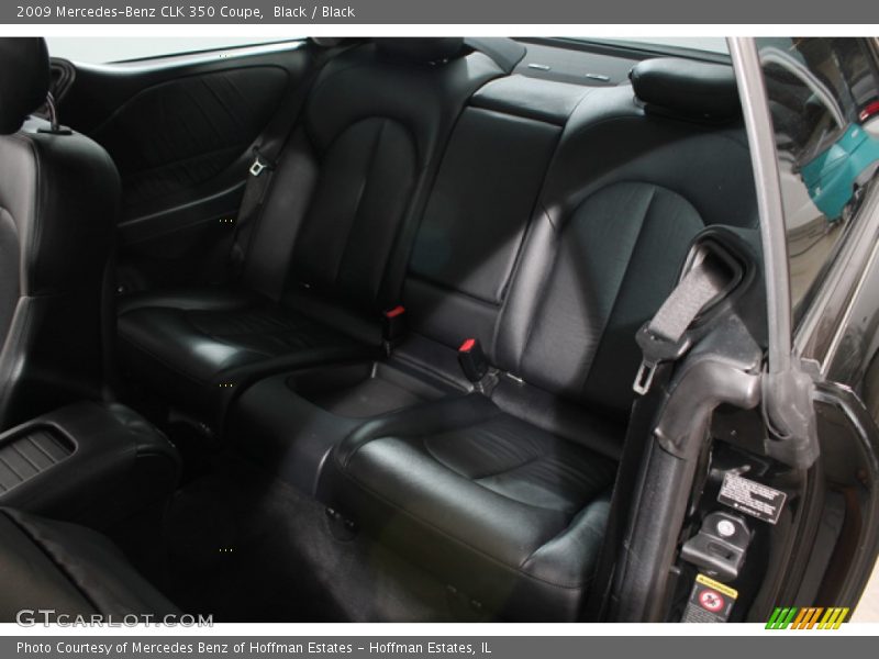 Black / Black 2009 Mercedes-Benz CLK 350 Coupe