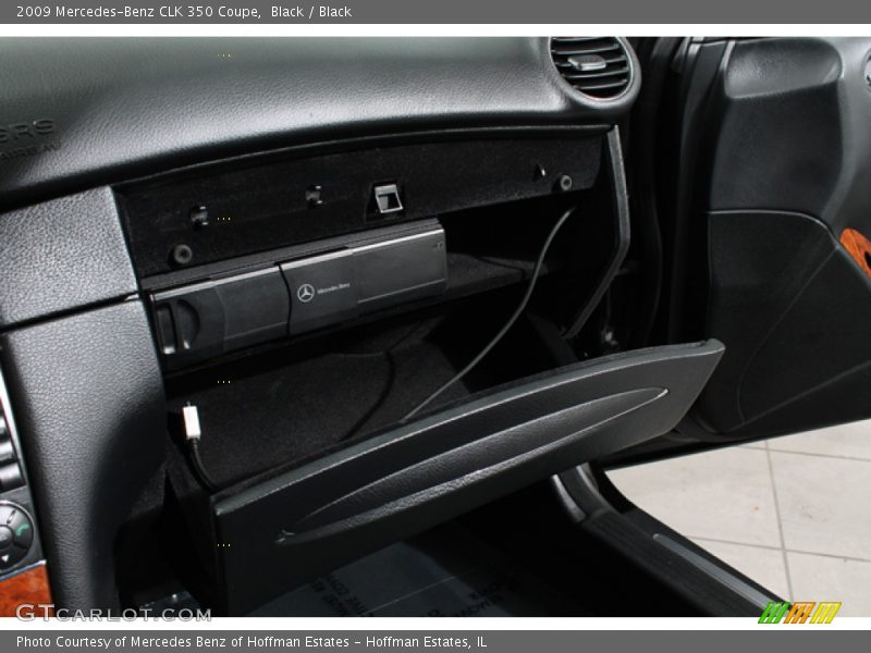 Black / Black 2009 Mercedes-Benz CLK 350 Coupe