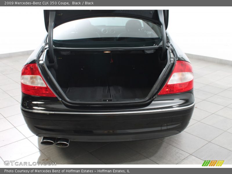 Black / Black 2009 Mercedes-Benz CLK 350 Coupe