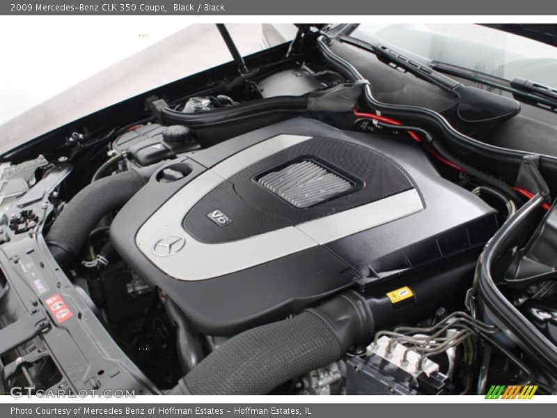 Black / Black 2009 Mercedes-Benz CLK 350 Coupe