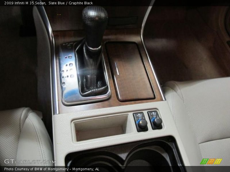 Slate Blue / Graphite Black 2009 Infiniti M 35 Sedan