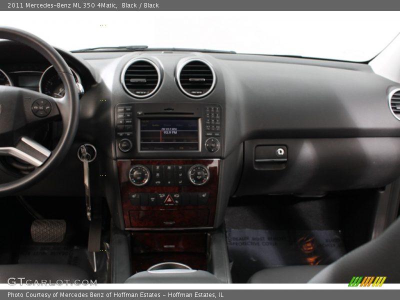 Black / Black 2011 Mercedes-Benz ML 350 4Matic