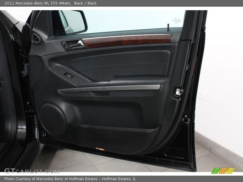 Black / Black 2011 Mercedes-Benz ML 350 4Matic