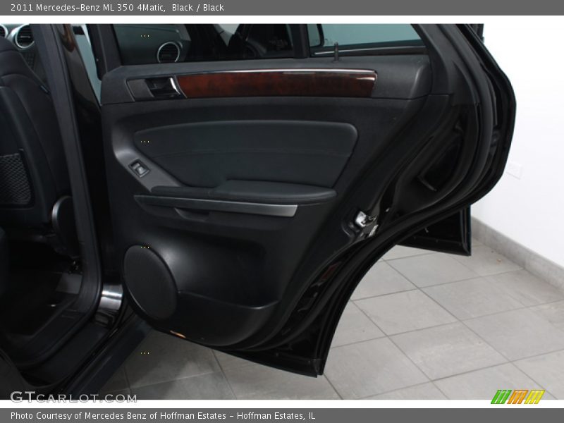 Black / Black 2011 Mercedes-Benz ML 350 4Matic