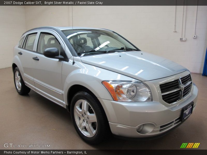 Bright Silver Metallic / Pastel Slate Gray 2007 Dodge Caliber SXT