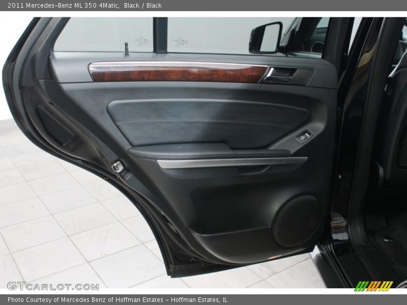 Black / Black 2011 Mercedes-Benz ML 350 4Matic