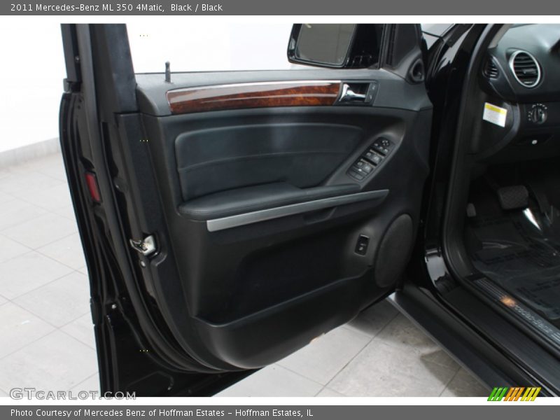 Black / Black 2011 Mercedes-Benz ML 350 4Matic