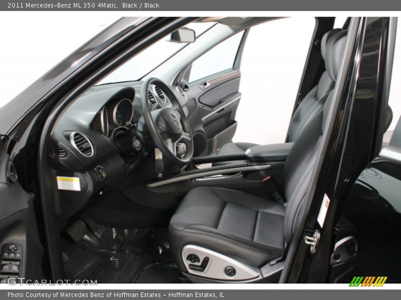 Black / Black 2011 Mercedes-Benz ML 350 4Matic