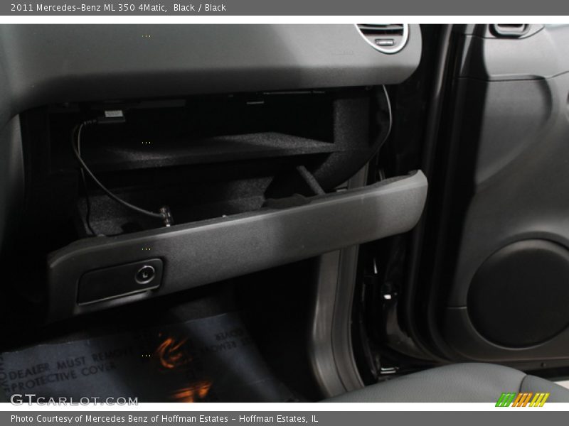 Black / Black 2011 Mercedes-Benz ML 350 4Matic