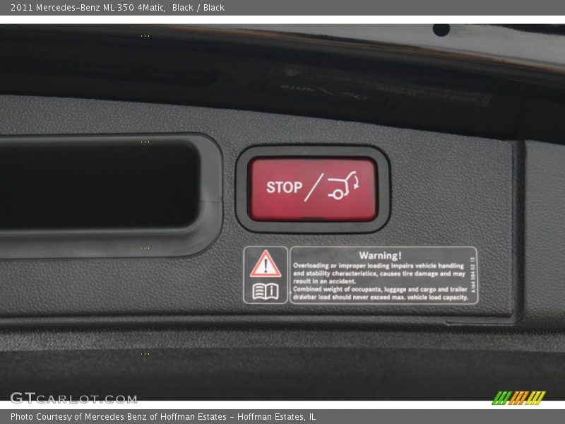 Black / Black 2011 Mercedes-Benz ML 350 4Matic