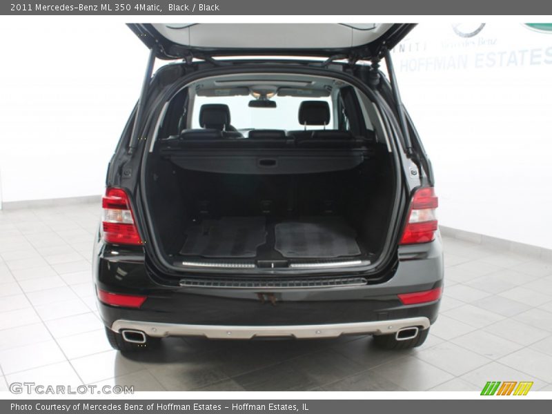 Black / Black 2011 Mercedes-Benz ML 350 4Matic