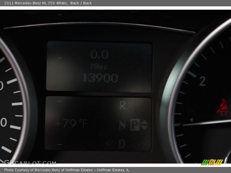 Black / Black 2011 Mercedes-Benz ML 350 4Matic
