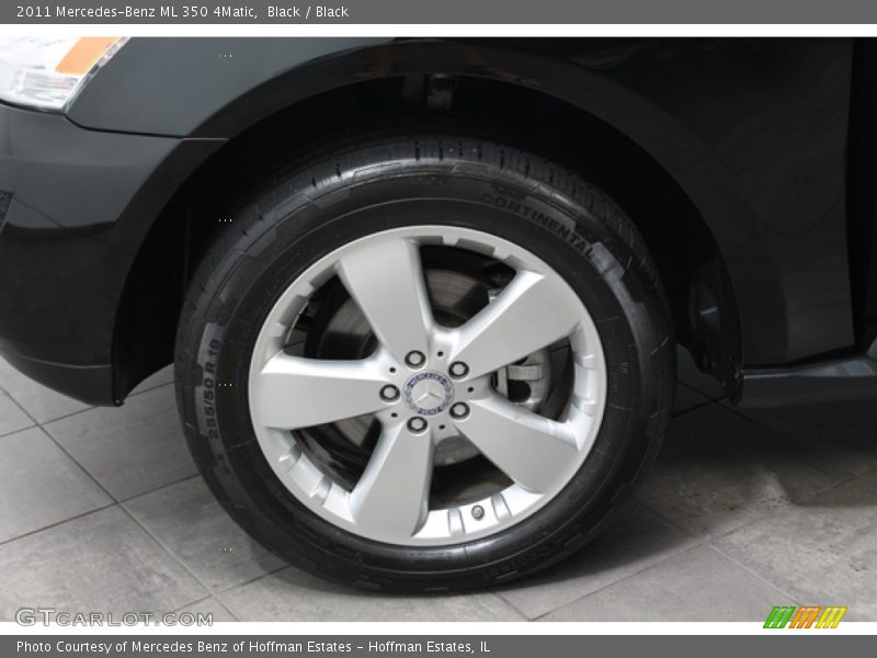 Black / Black 2011 Mercedes-Benz ML 350 4Matic