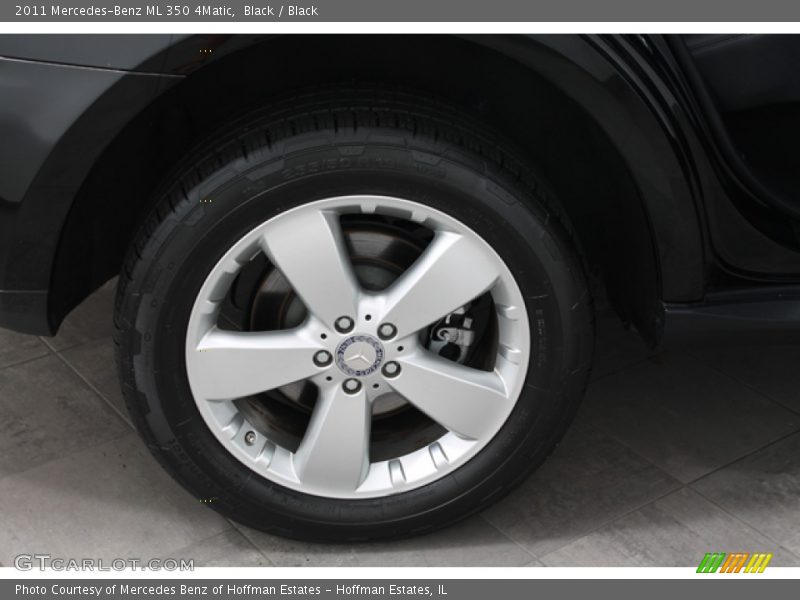 Black / Black 2011 Mercedes-Benz ML 350 4Matic