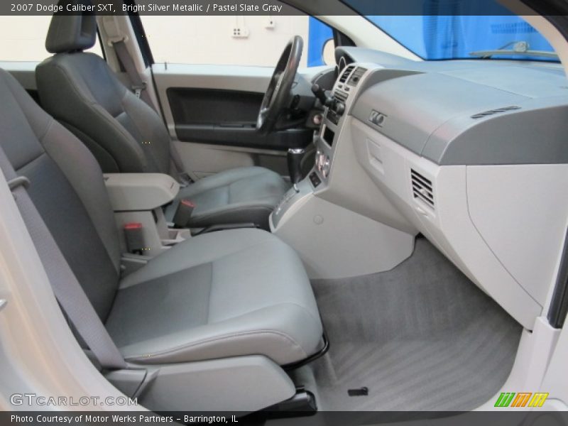 Bright Silver Metallic / Pastel Slate Gray 2007 Dodge Caliber SXT