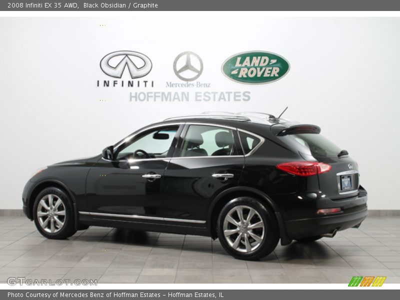 Black Obsidian / Graphite 2008 Infiniti EX 35 AWD