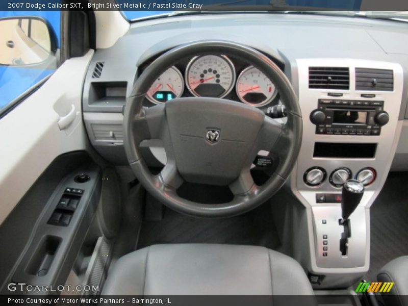 Bright Silver Metallic / Pastel Slate Gray 2007 Dodge Caliber SXT