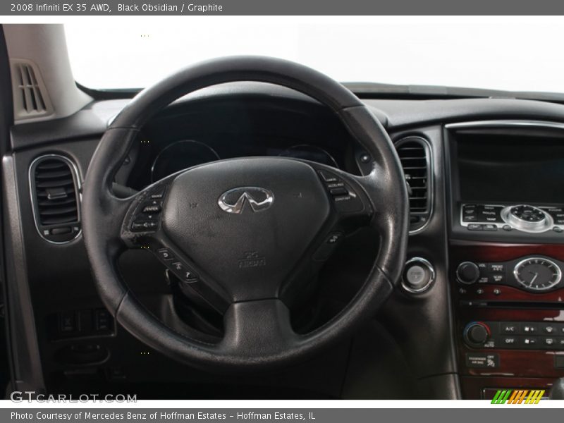 Black Obsidian / Graphite 2008 Infiniti EX 35 AWD
