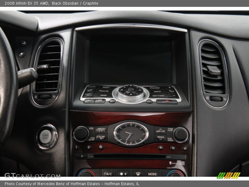 Black Obsidian / Graphite 2008 Infiniti EX 35 AWD