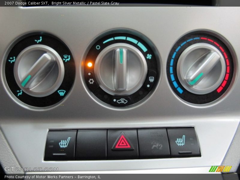 Bright Silver Metallic / Pastel Slate Gray 2007 Dodge Caliber SXT