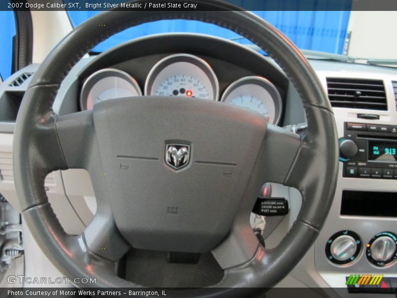 Bright Silver Metallic / Pastel Slate Gray 2007 Dodge Caliber SXT