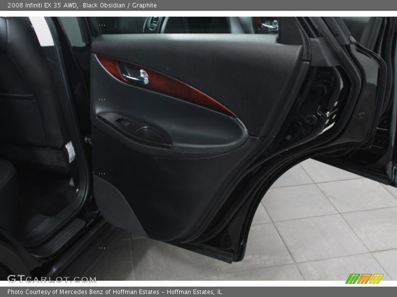 Black Obsidian / Graphite 2008 Infiniti EX 35 AWD